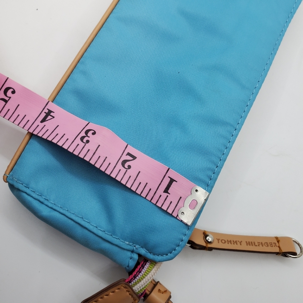Tommy Hilfiger small purse blue π - Picture 10 of 13